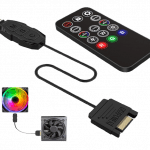 ARGB Control Switch and RGB Fan Hub Splitter