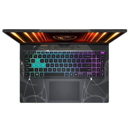 MSI CYBORG 15 AI B2HWEKG 079LK LAPTOP | AMD Ryzen 7 260 |RTX5050, 8GB GDDR6 | 16GB DDR5 | 512 NVME SSD | 15.6 Inch FHD 144Hz Display| (2 Years Warranty) Detail View