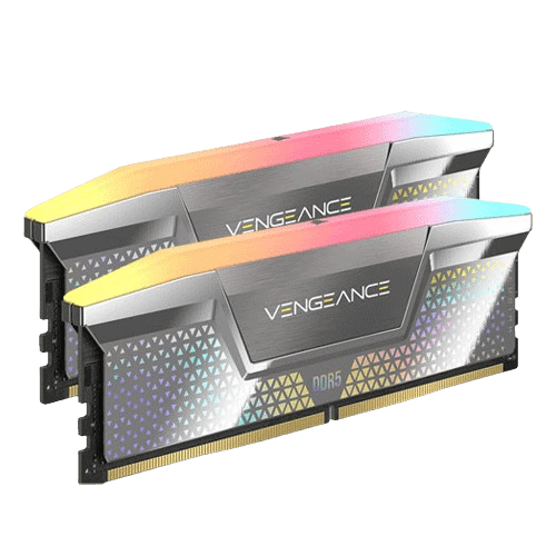 Corsair Vengeance RGB 48GB (2X24) DDR5 CUDIMM DRAM 8400MHz Intel XMP Memory (10 Years Warranty)