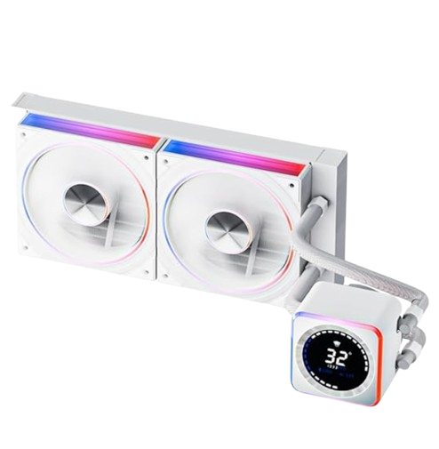 Jungle Leopard ASTROBEAT DGT 240 LIQUID COOLER - WHITE (3 YEARS WARRANTY)