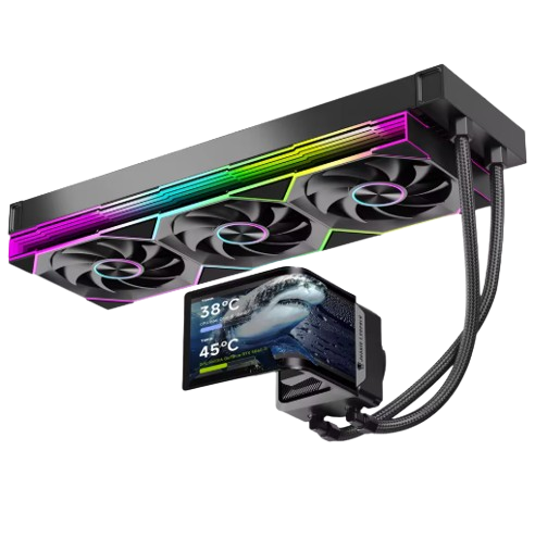 Jungle Leopard CHILL ARC CA360 LIQUID COOLER - BLACK (3 YEARS WARRANTY)