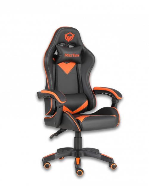 MEETION CHR04 Professional Ergonomic Gaming Chair Black+Orange (6 MONTHS WARRANTY)
