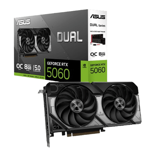 ASUS Dual GeForce RTX 5060 8GB GDDR7 OC Graphics Card ( 3 YEARS WARRANTY )