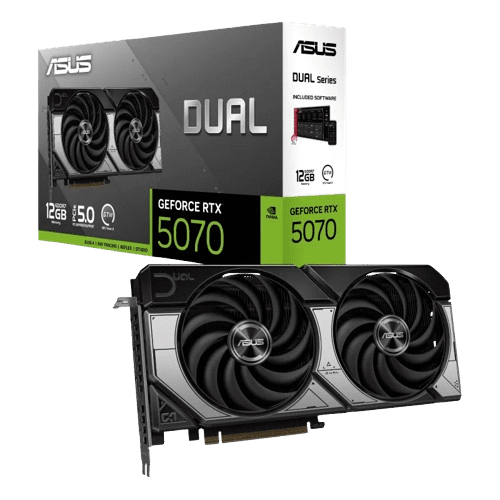 ASUS Dual GeForce RTX 5070 12GB GDDR7 Graphics Card ( 3 YEARS WARRANTY )