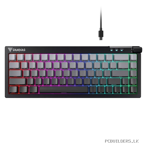 Gamdias Hermes E8 RGB Mechanical Gaming Keyboard (2 YEARS WARRANTY)