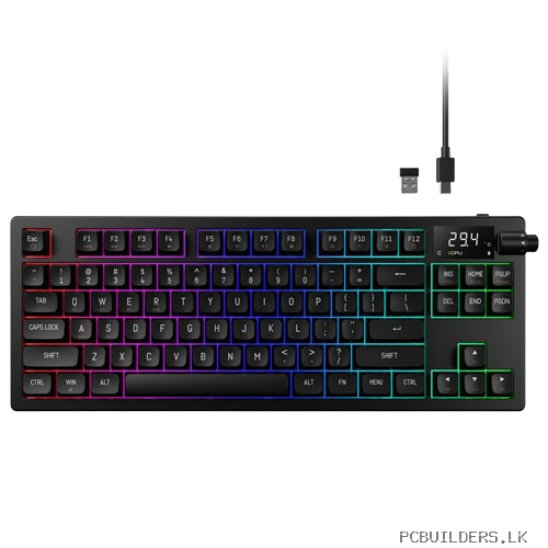 Gamdias Hermes M7 Hybrid RGB Mechanical Gaming Keyboard (2 YEARS WARRANTY)