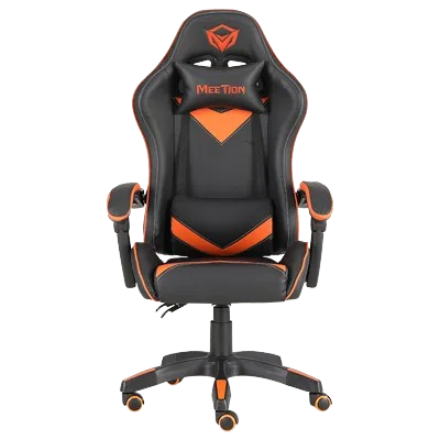 MEETION CHR04 PROFESSIONAL GAMING CHAIR ( ORANGE /BLACK) (6 MONTHS WARRANTY)