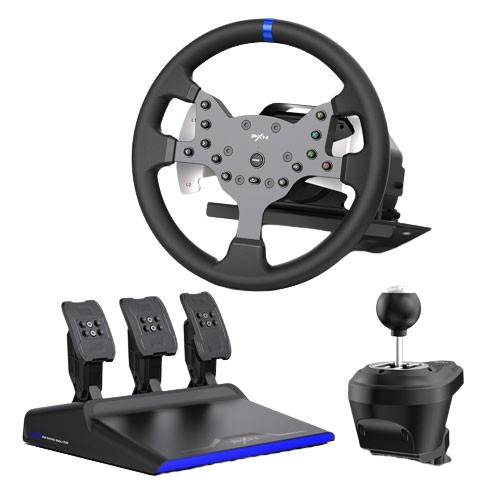 PXN V99 FORCE FEEDBACK RACING WHEEL (1 YEARS WARRANTY)