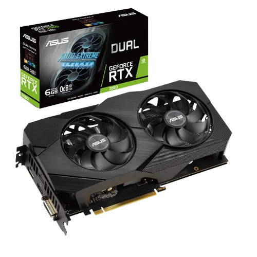 ASUS GEFORCE RTX 2060 6GB EVO GRAPHIC CARD (USED ITEM)