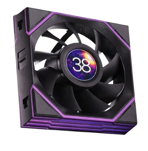 Leopard Interstellar V4 LCD Digital PC Radiator Fan BALCK (6 MONTHS WARRANTY)