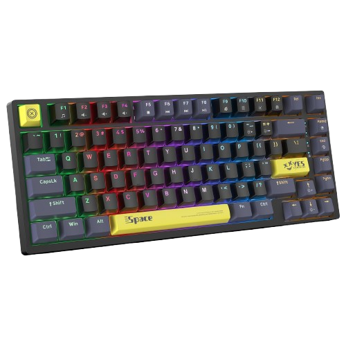 ONIKUMA G52 82 Keys RGB Lighting Wired Mechanical Keyboard (1 YEARS WARRANTY)