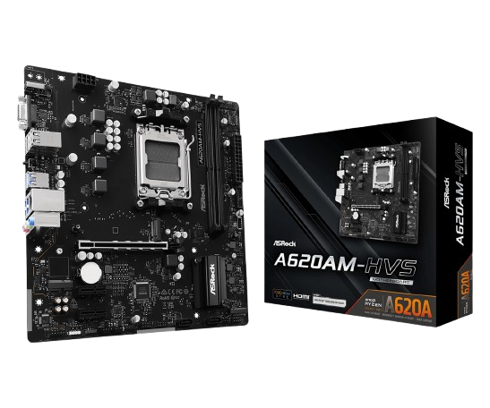 ASROCK A620AM-HVS MOTHERBOARD (3 YEARS WARRANTY)
