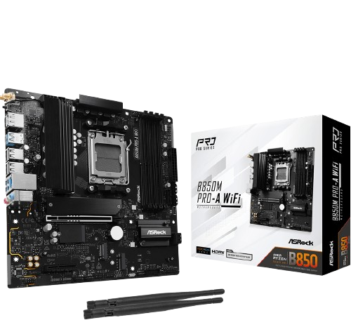ASROCK B850M PRO-A WIFI MOTHERBOARD (3 YEARS WARRANTY)