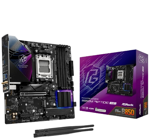 ASROCK B850M Riptide WiFi MOTHERBOARD (3 YEARS WARRANTY)