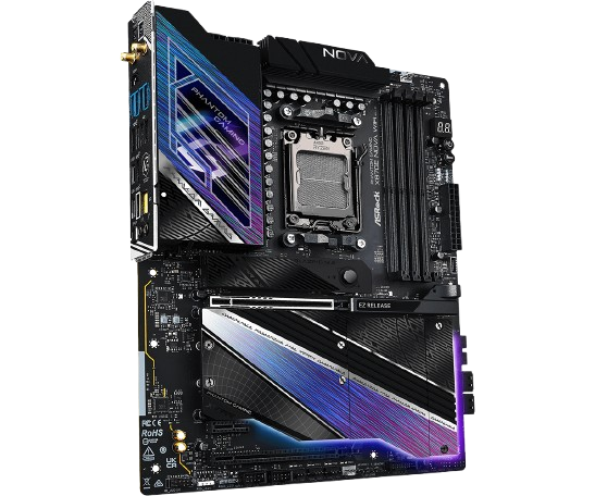 ASROCK X870E NOVA WIFI MOTHERBOARD (3 YEARS WARRANTY) - Image 2