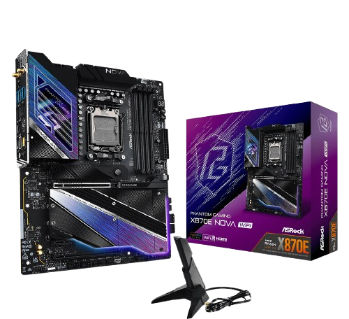 ASROCK X870E NOVA WIFI MOTHERBOARD (3 YEARS WARRANTY)