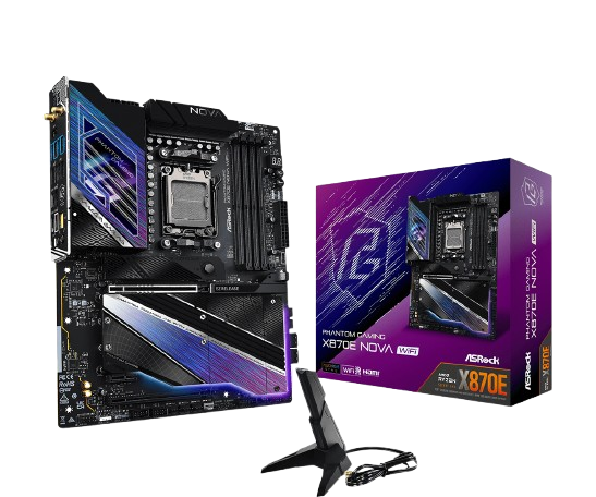 ASROCK X870E NOVA WIFI MOTHERBOARD (3 YEARS WARRANTY)