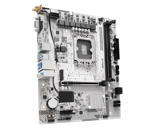 Asrock H610M-X D5 GEN5 WIFI MOTHERBOARD (3 YEARS WARRANTY) - Image 2