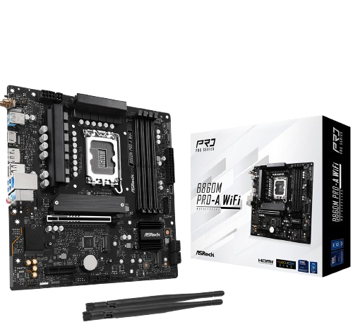 Asrock B860M Pro-A WiFi MOTHERBOARD (3 YEARS WARRANTY)