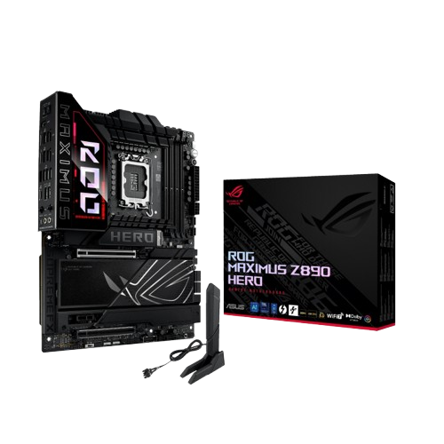 ASUS ROG MAXIMUS Z890 HERO LGA1851 DDR5 MOTHERBOARD (3 YEARS WARRANTY)