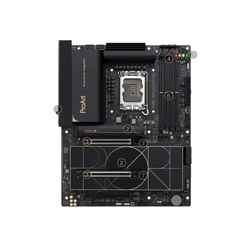 ASUS PROART Z890-CREATOR WIFI MOTHERBOARD (3 YEARS WARRANTY)