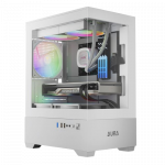 GAMDIAS AURA GC9M ARGB MICRO-TOWER WHITE CASE
