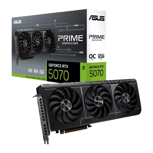 ASUS PRIME RTX 5070 12GB GDDR7 Graphics Card ( 3 YEARS WARRANTY )