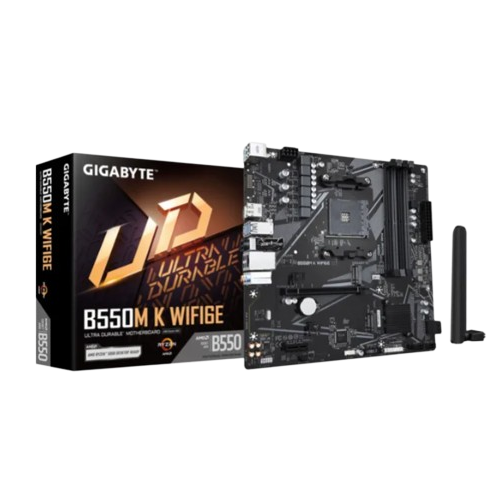 GIGABYTE B550M K WIFI6E MOTHERBOARD (3 YEARS WARRANTY)