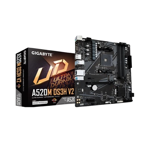 GIGABYTE A520M DS3H MOTHERBOARD (3 YEARS WARRANTY)