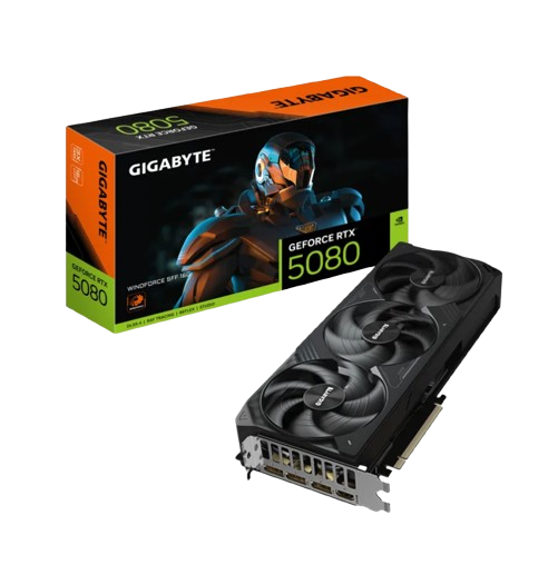 GIGABYTE RTX 5080 WINDFORCE SFF 16G Graphics Card (3 YEARS WARRANTY)