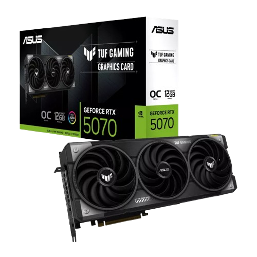 ASUS TUF Gaming RTX 5070 12GB OC Edition Graphics Card (3 YEARS WARRANTY)