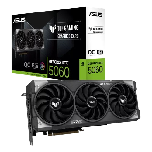 ASUS TUF RTX 5060 8GB GDDR7 OC Edition Graphic card (used item)