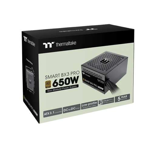 THERMALTAKE SMART BX3 Pro 650W 80 PLUS BRONZE POWER SUPPLY (5 YEARS WARRANTY)