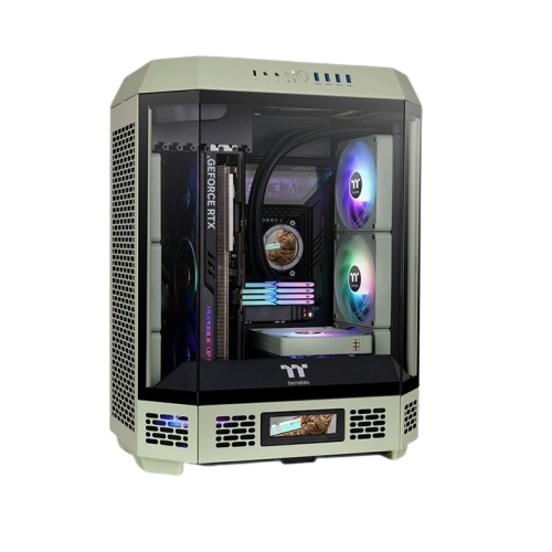 Thermaltake The Tower 600 Mid-Tower Matcha Green Gaming Case