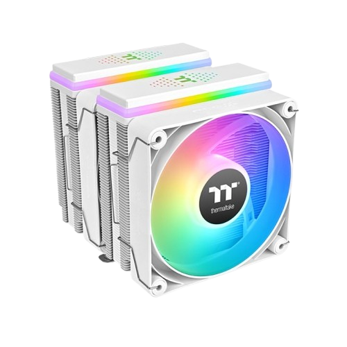Thermaltake Astria 600 Black ARGB Lighting CPU WHITE COOLER (6 YEARS WARRANTY)