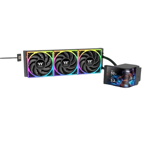 Thermaltake MAGCurve 360 Ultra ARGB Sync AIO Liquid BLACK Cooler (5 YEARS WARRANTY)