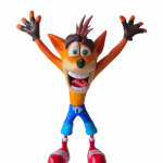 CRASH BANDICOOT ACTION FIGURE - 20cm