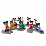 MASTER MICKEY KUNG FU SET ACTION FIGURERS - 6cm