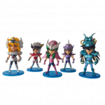 SAINT SEIYA SET ACTION FIGURERS - 6cm