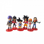 DRAGON BALL GT SET ACTION FIGURERS - 7cm
