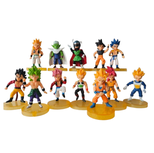 DRAGON BALL SUPER MINI SET ACTION FIGURERS - 7cm