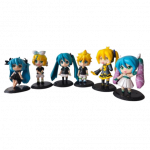 HATSUNE MIKU SET ACTION FIGURERS - 6cm