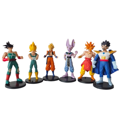 DRAGON BALL Z COLLECTION SET ACTION FIGURERS - 12cm