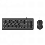 VERBATIM 66630 Wired Keyboard & Mouse Combo (3 years warranty)