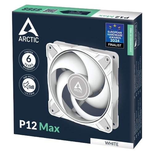 Arctic P12 Max (WHITE) Fan (6 YEARS WARRANTY) - Image 3