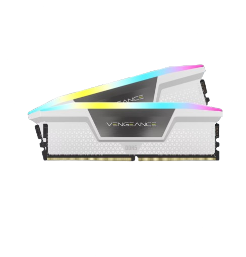 CORSAIR ENGEANCE RGB 32GB (2x16GB) DDR5 6000MT/s Memory Kit white (10 years warranty)