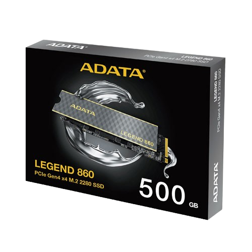Adata LEGEND 860 PCIe Gen4 x4 500GB NVME SSD (3 YEARS WARRANTY)