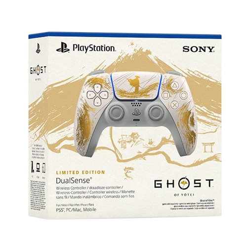 Sony PlayStation 5 DualSense Ghost of Yōtei Gold Limited Edition Wireless Controller (2 WEEKS WARRANTY)