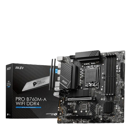 MSI PRO B760M A WIFI DDR4 MOTHERBOARD (3 YEARS WARRENTY)