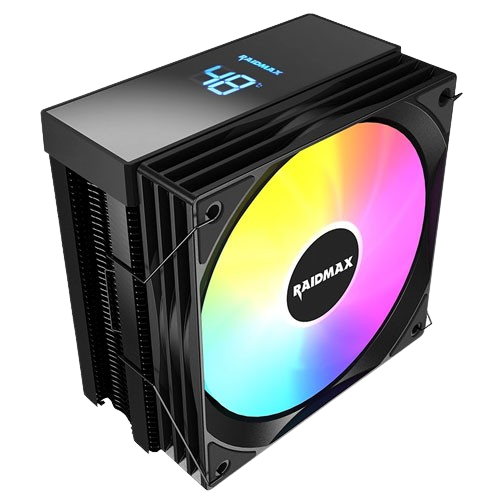 RAIDMAX AM1204 Digital Display CPU Air Cooler